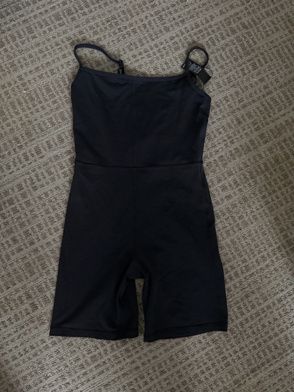 Wilfred Black Girls' One-Piece Stretch Active Bodysuit